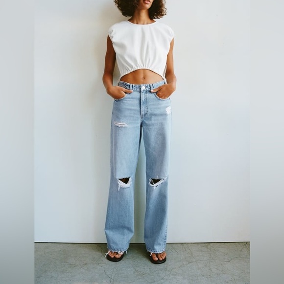 Zara Jeans Zara Zw The 9s Full Length Jeans Poshmark